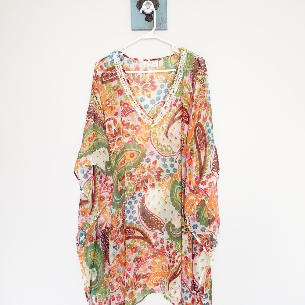 Beach/swimsuit coverup mumu